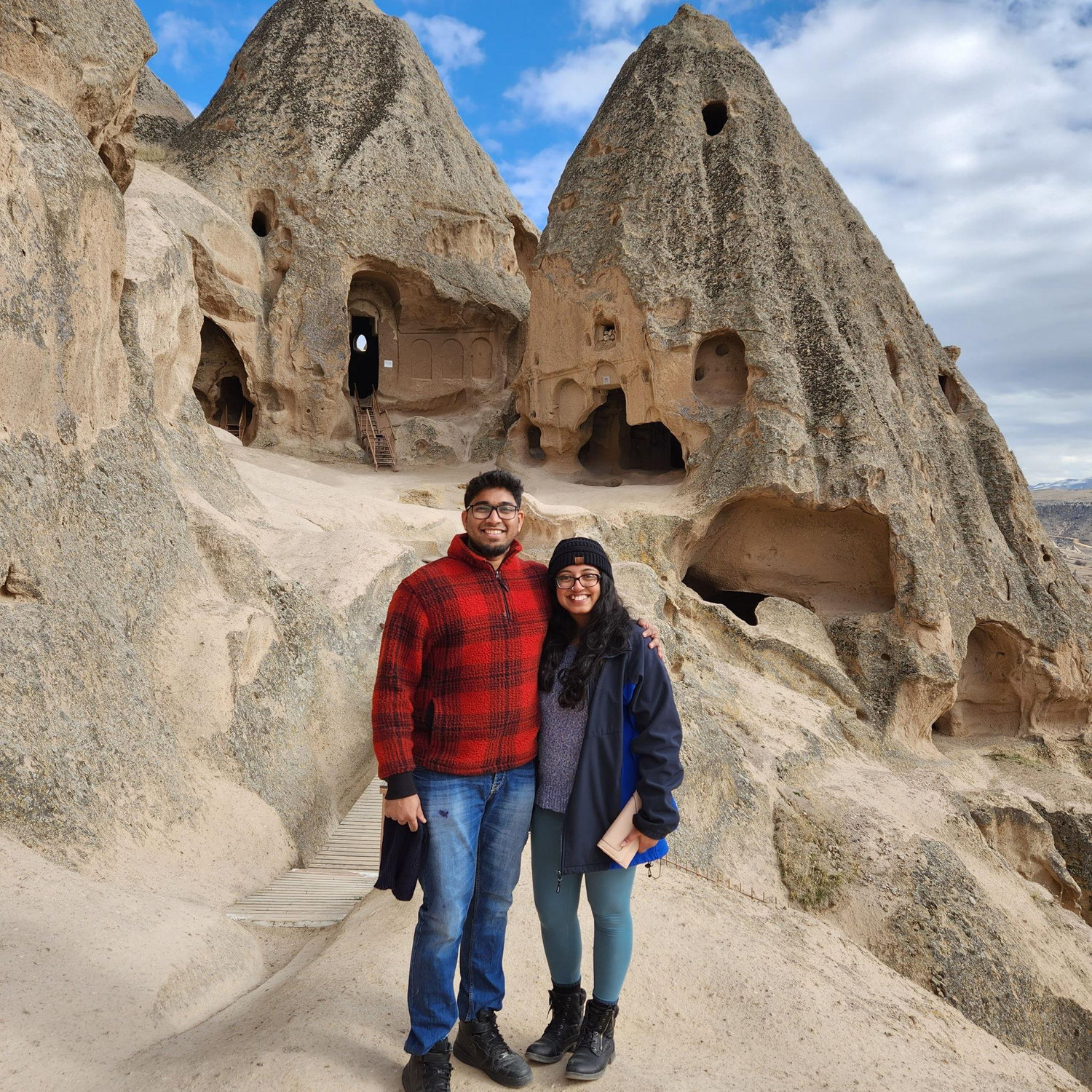 Exploring ancient caves in Turkey!
