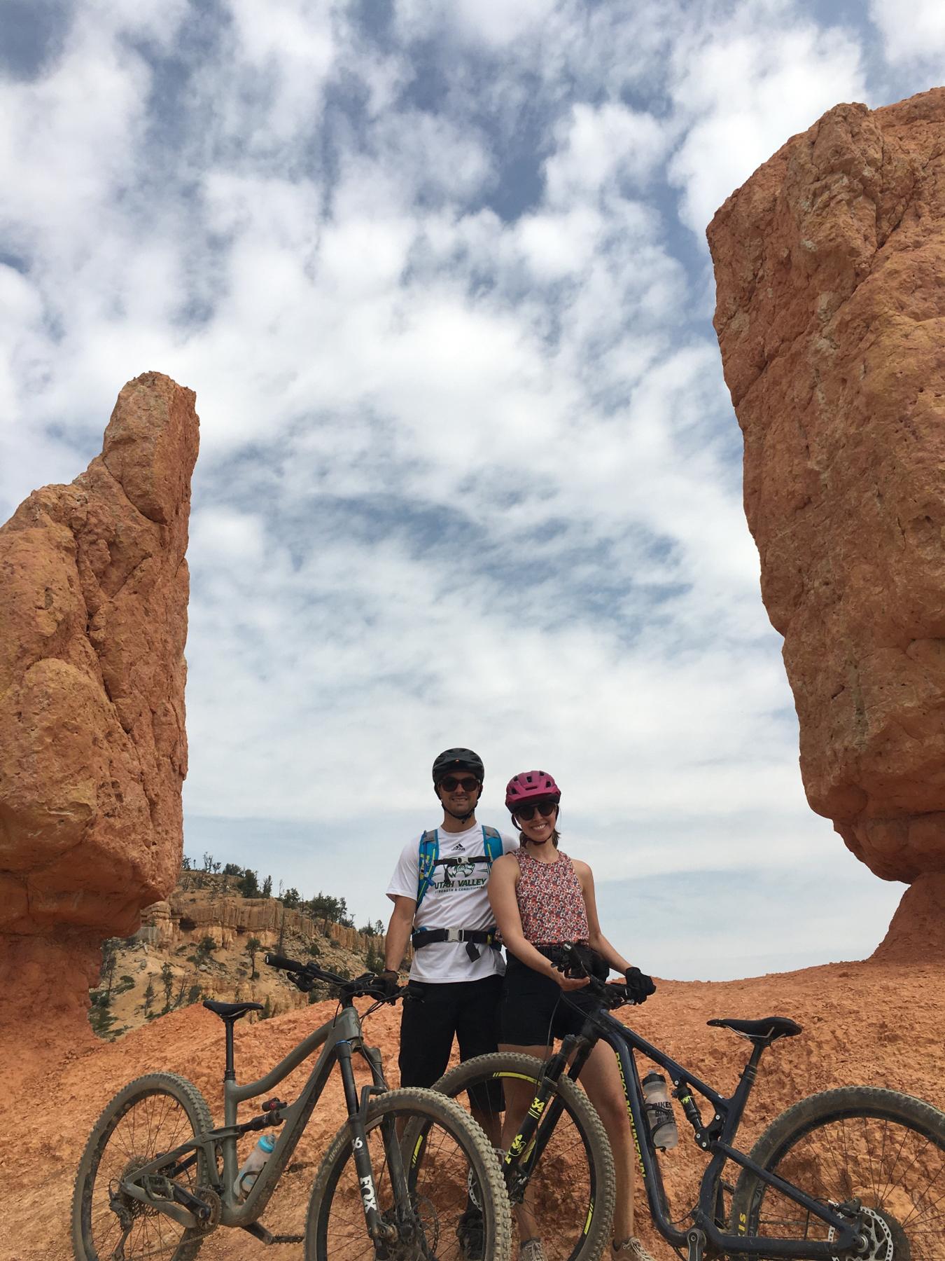 Mountain biking Thunder Mountain