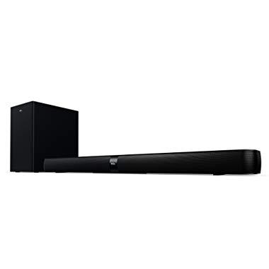 TCL Alto 7+ 2.1 Channel Home Theater Sound Bar with Wireless Subwoofer - TS7010, 36", Black