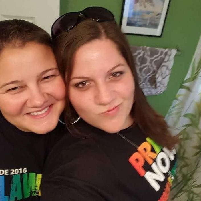 Our second Pride together!
-June, 2016