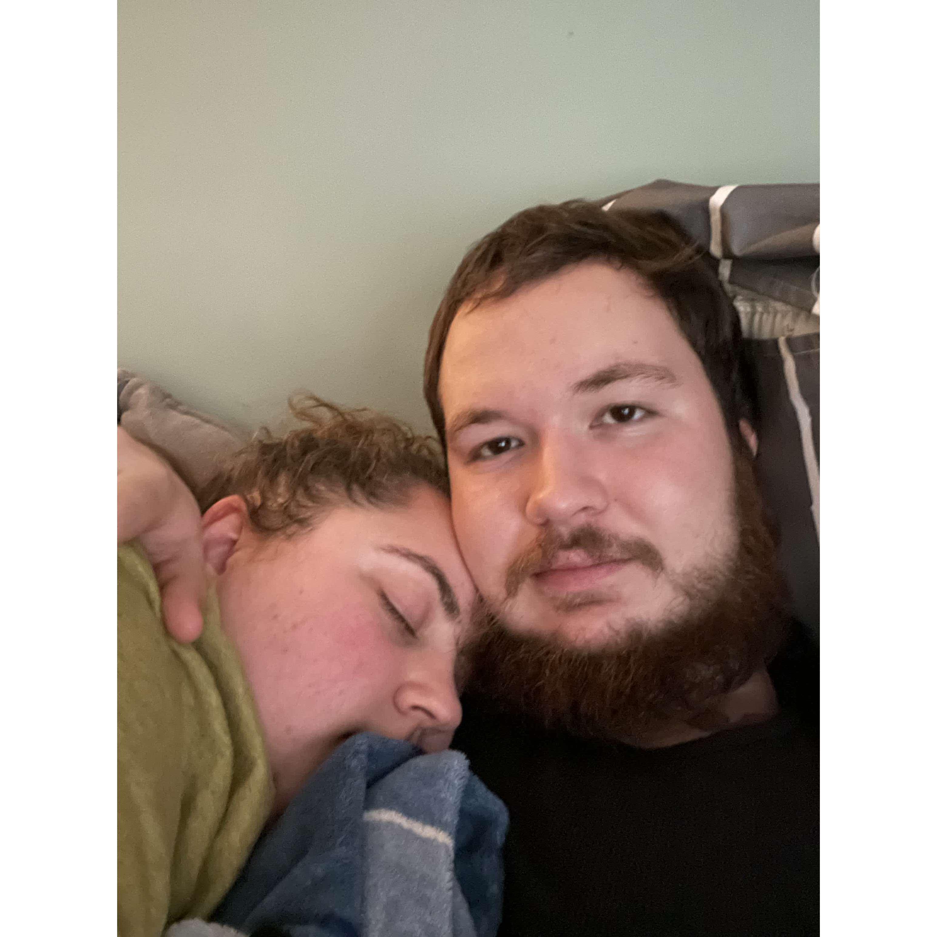 The first picture of us on social media. Lynchburg, VA.