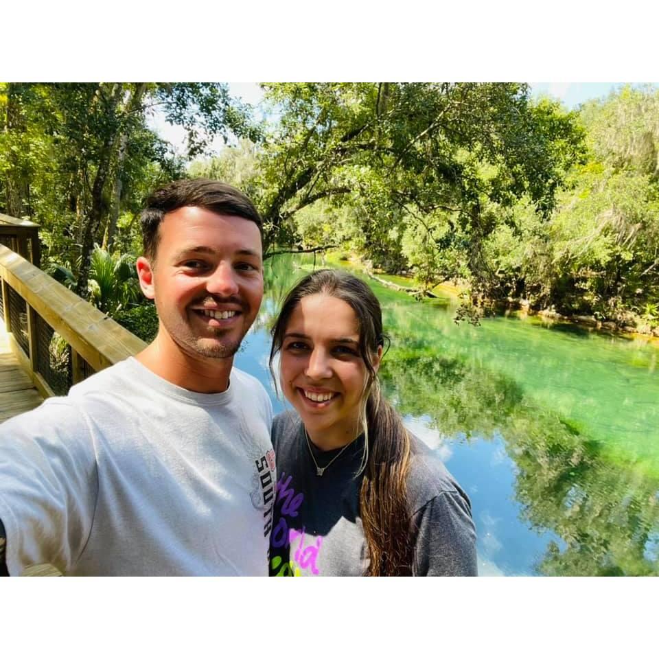 Wrapped up our trip to Florida at Blue Springs State Park after chasing a good sunrise. So cool to see a manatee in its natural habitat!