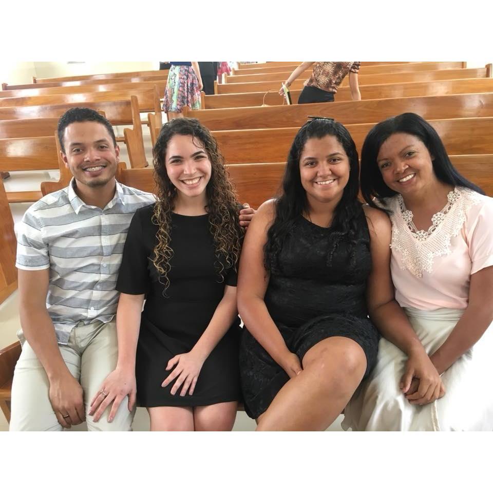 With Danilo's family in Brazil (2018)
