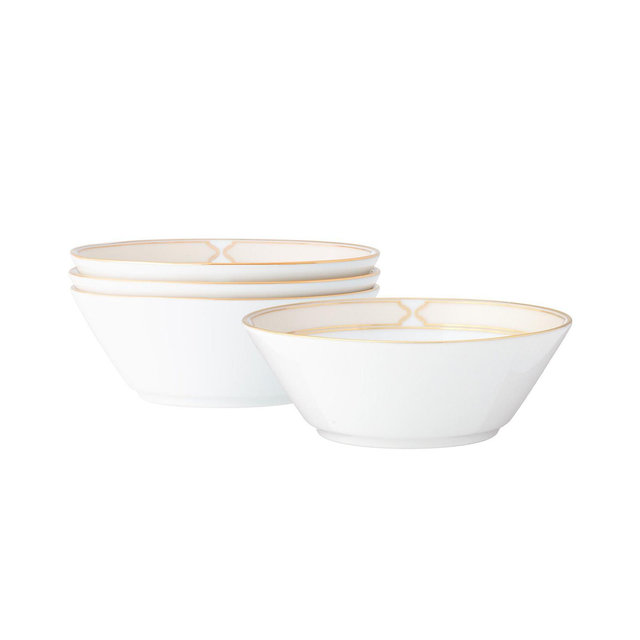 Noritake Eternal Palace Gold Set of 4 Fruits, 5", 6 OZ