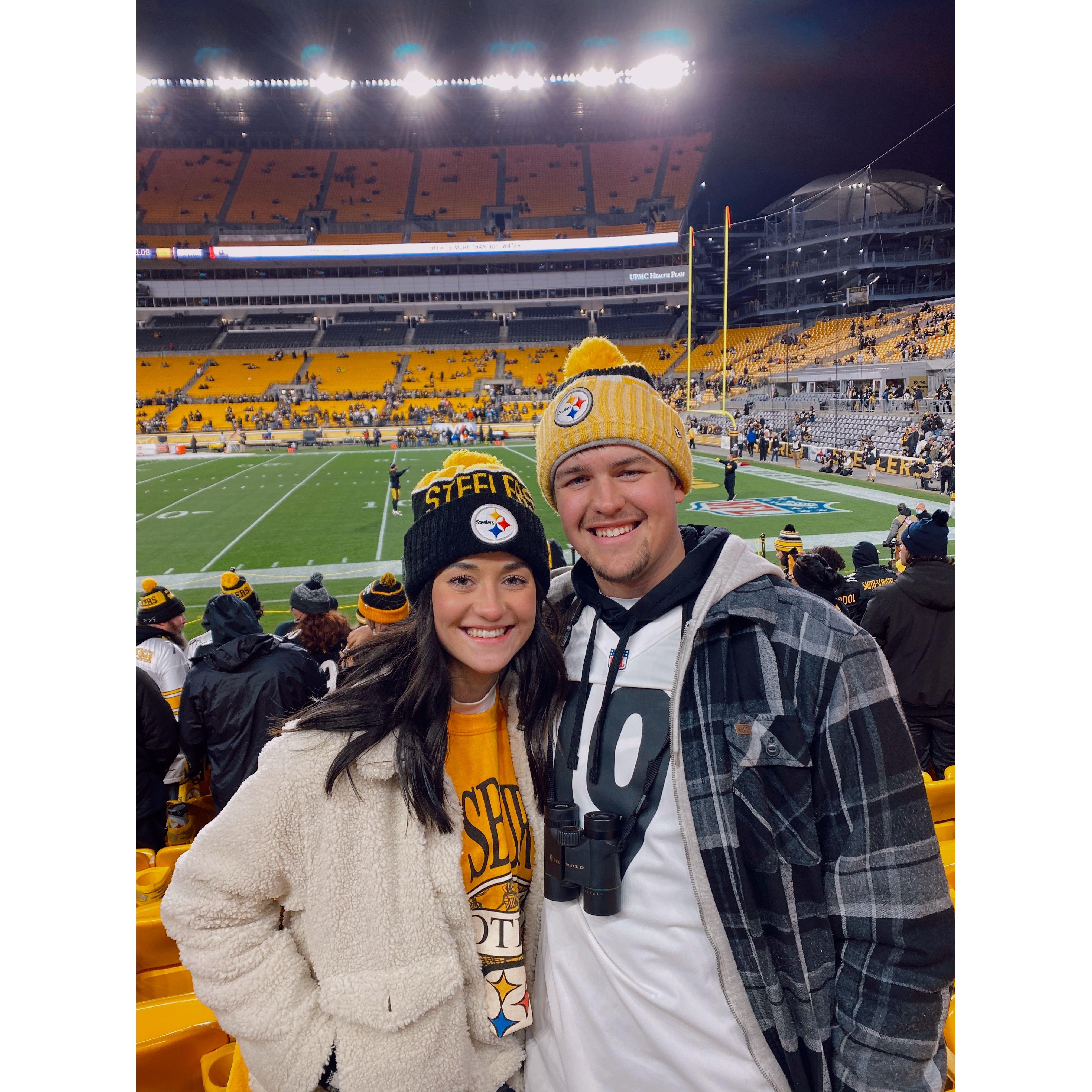 Our 1st Steelers game