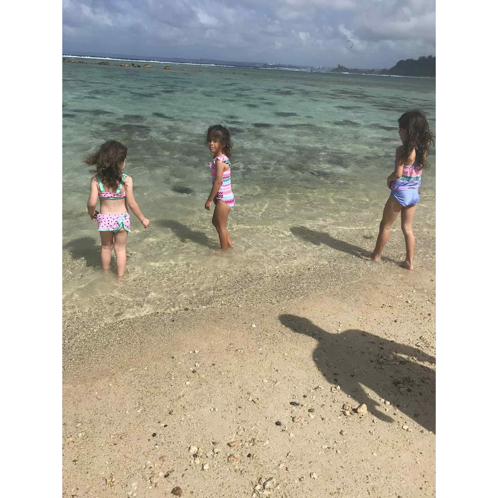 Beach day in Guam! (Shadow by Chris lol)
