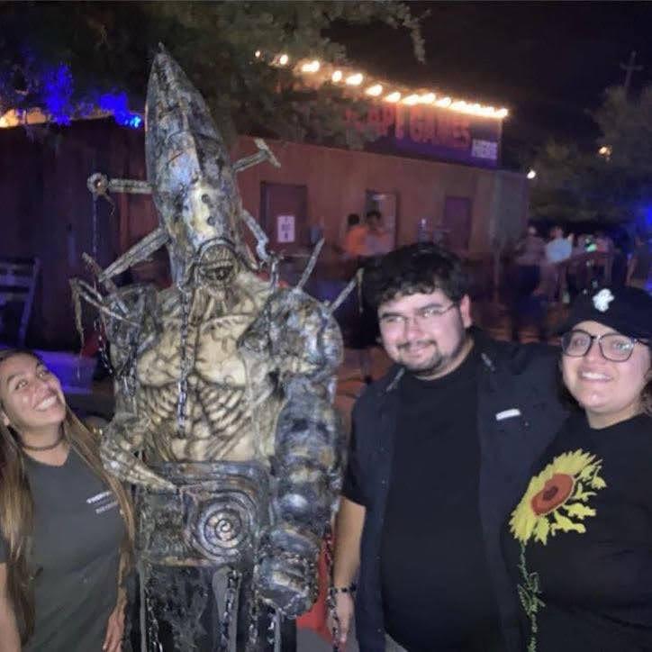 I told Phillip and Ahtziri I don't do haunted houses...
