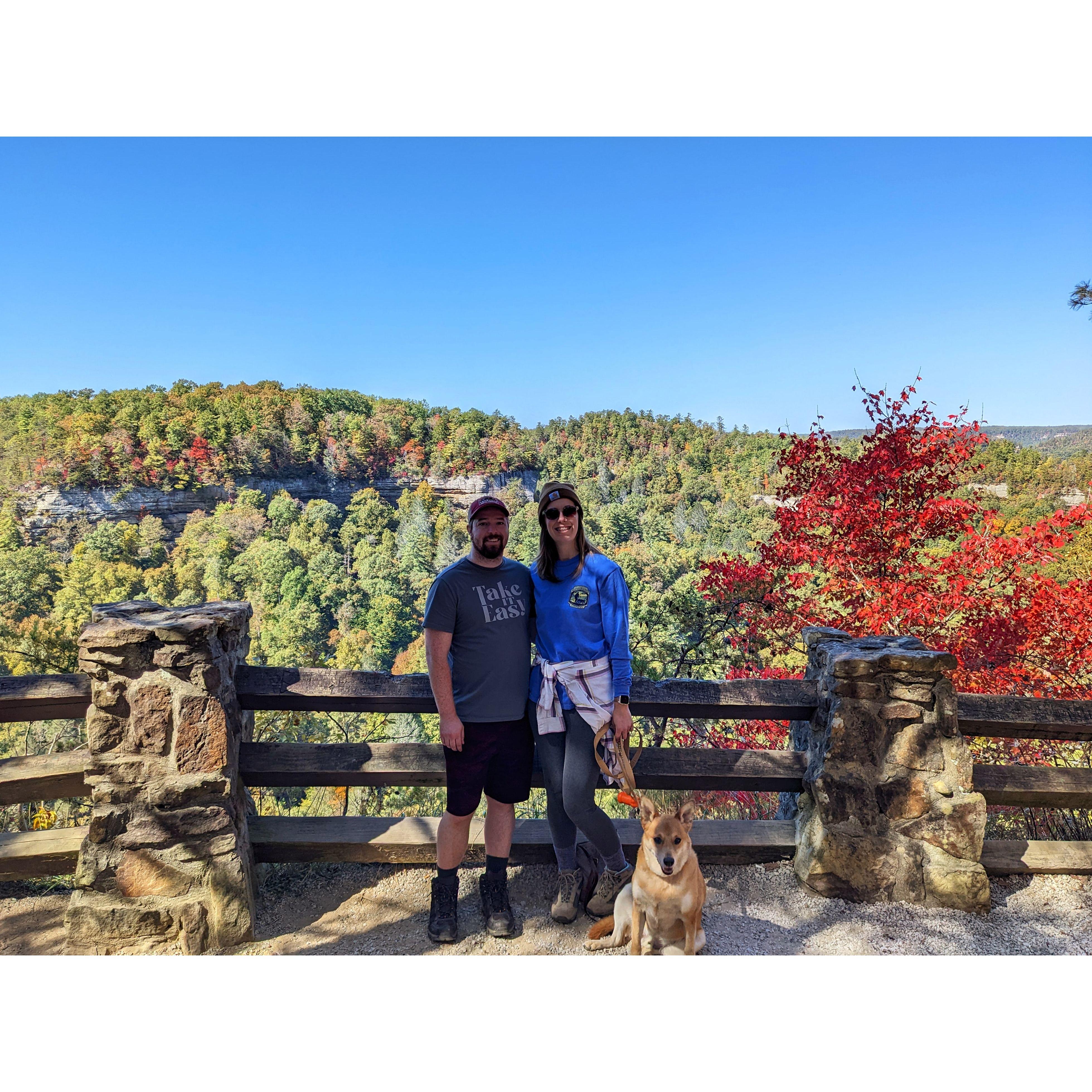 What has become our annual trip to Red River Gorge, October 2022