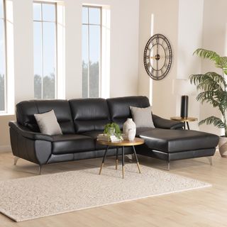 Townsend Modern Sectional Sofa with Right Facing Chaise