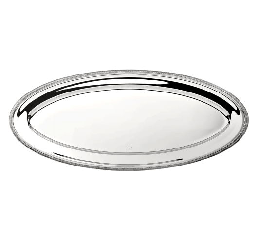 Silver-Plated Fish Serving Platter Malmaison
