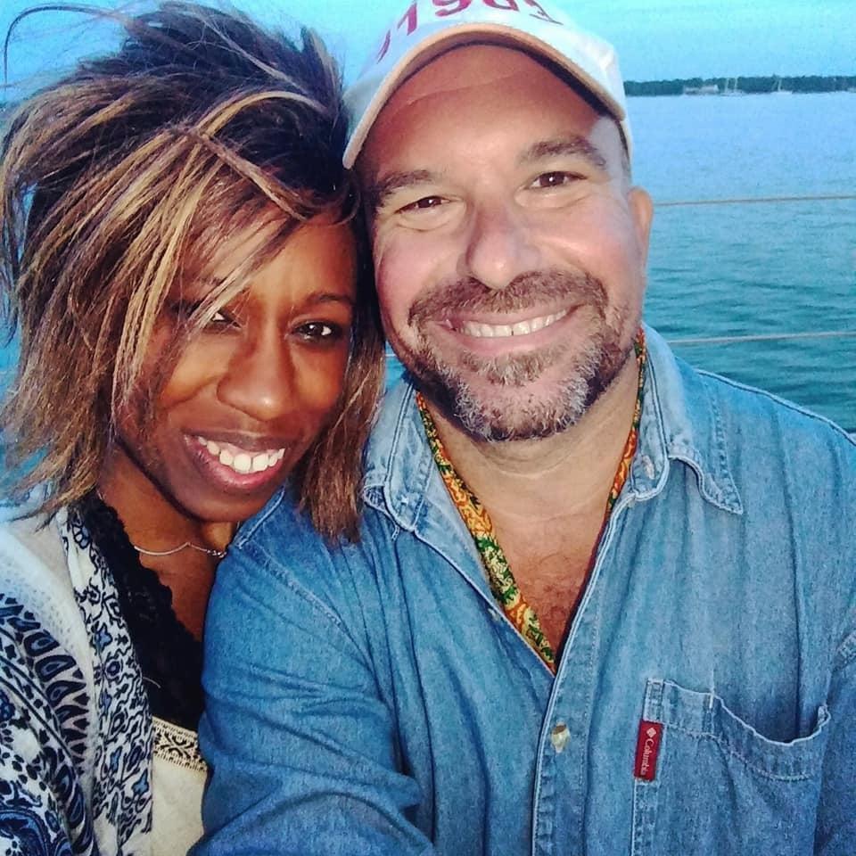 Our first time sailing together :)