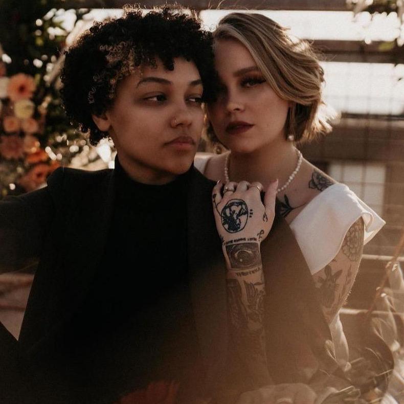 A photoshoot we were asked to do to represent queer tattooed people.