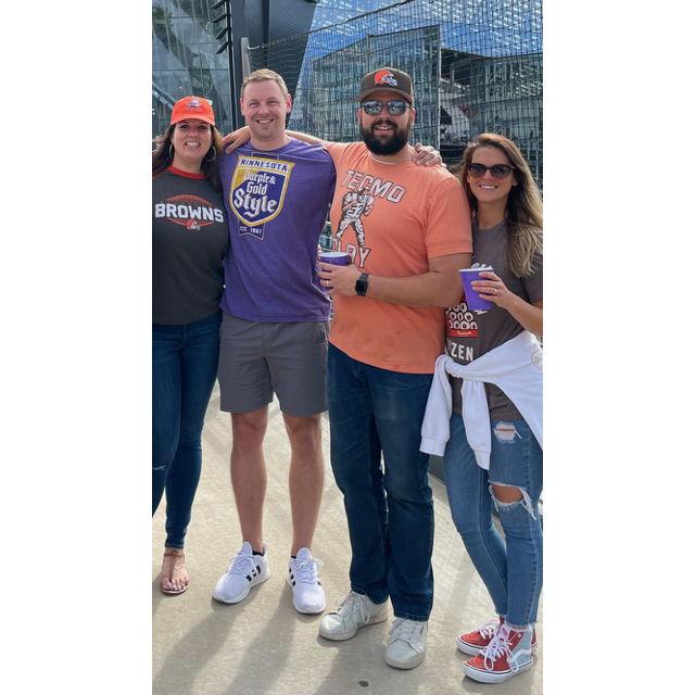 Browns versus Vikings in Minneapolis
