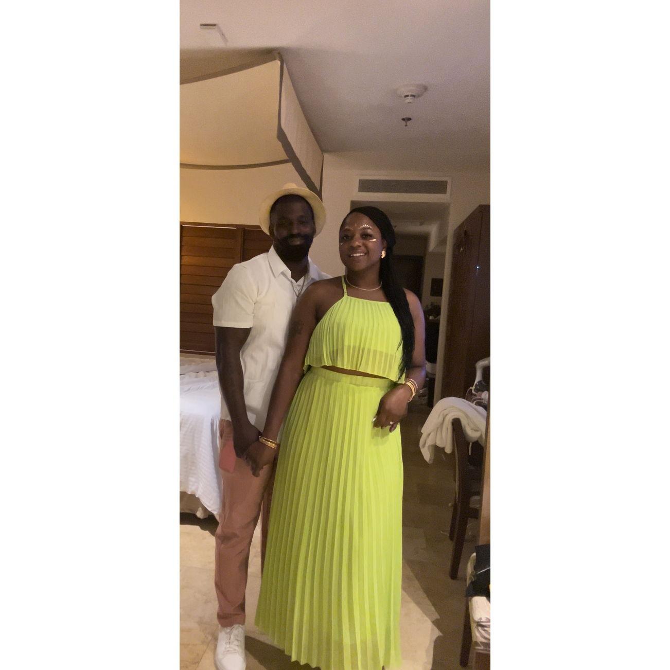 Our first vacation together.