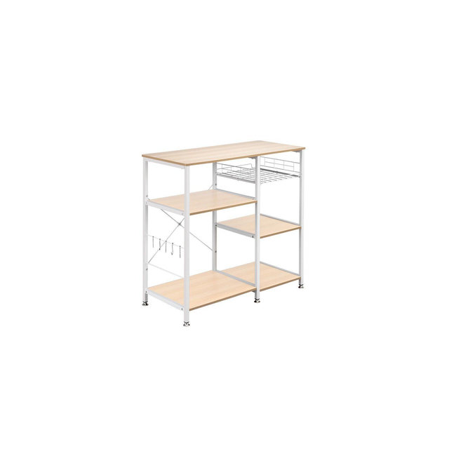 Karl Home 3-Tier Kitchen Baker's Rack Utility Microwave Oven Stand