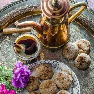 Moroccan tea and pastries