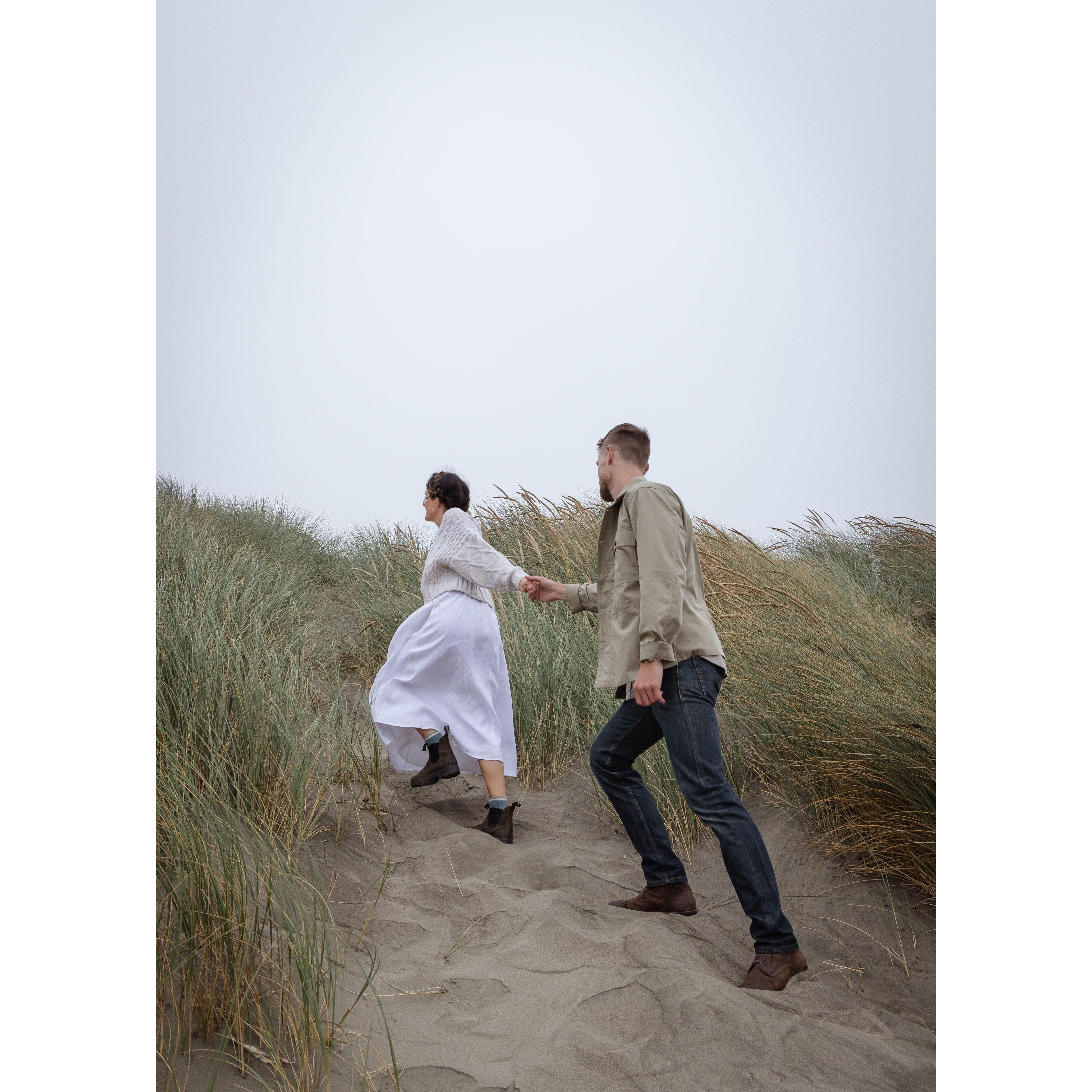 Becca Rothberg Original :) Engagement shots at Ocean Beach, SF. c: 2023