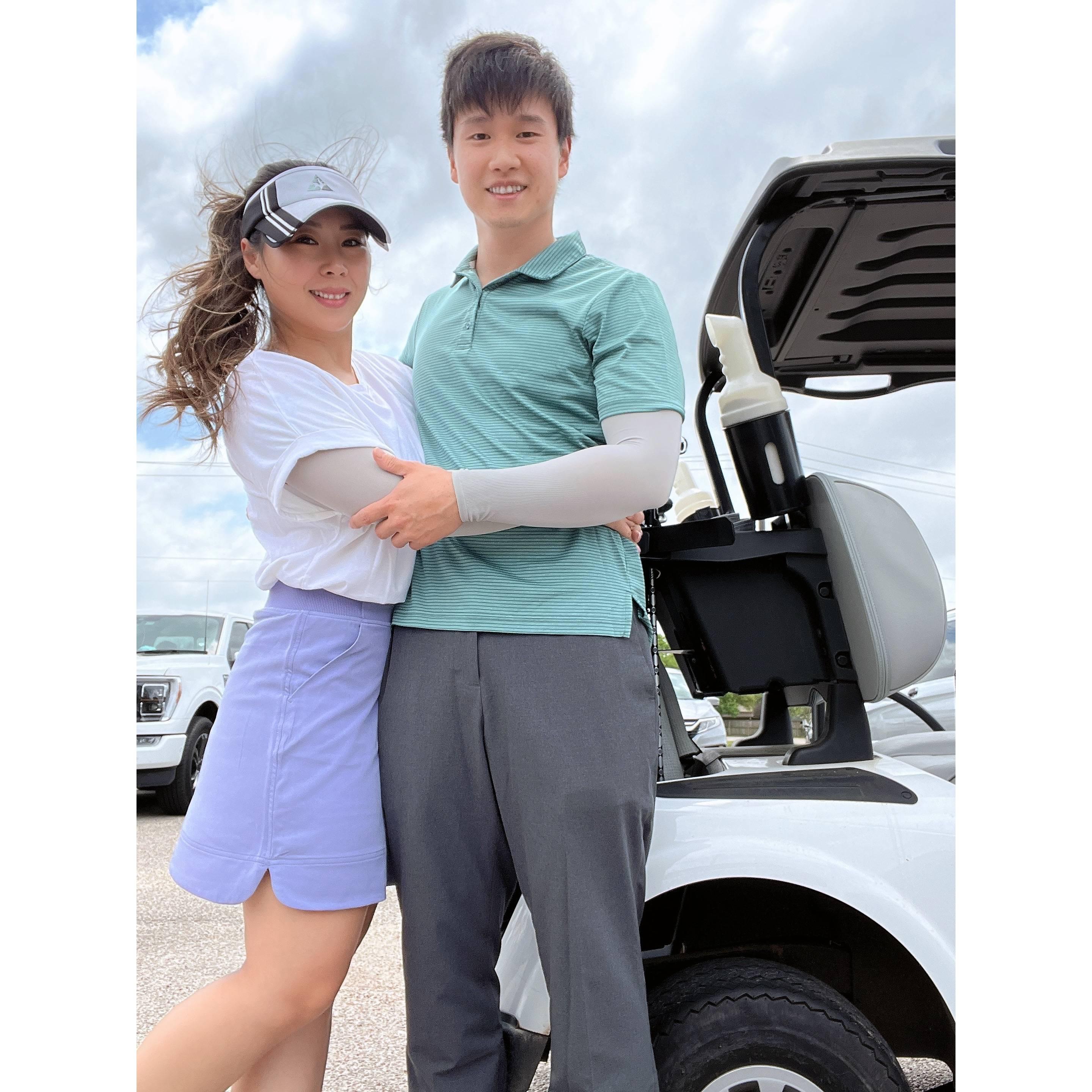 2022 - The year we officially picked up our new favorite sport... golf!