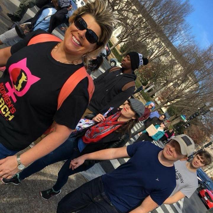 attending the Women's March was a great way to spend our first week in our new home.
washington DC January 2018