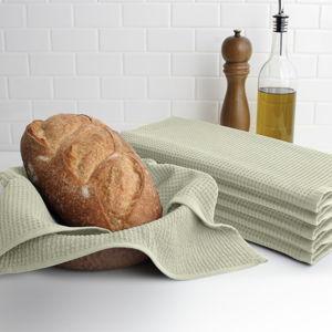 Waffle Kitchen Towel (6-Piece Set) - The Turkish Towel Company