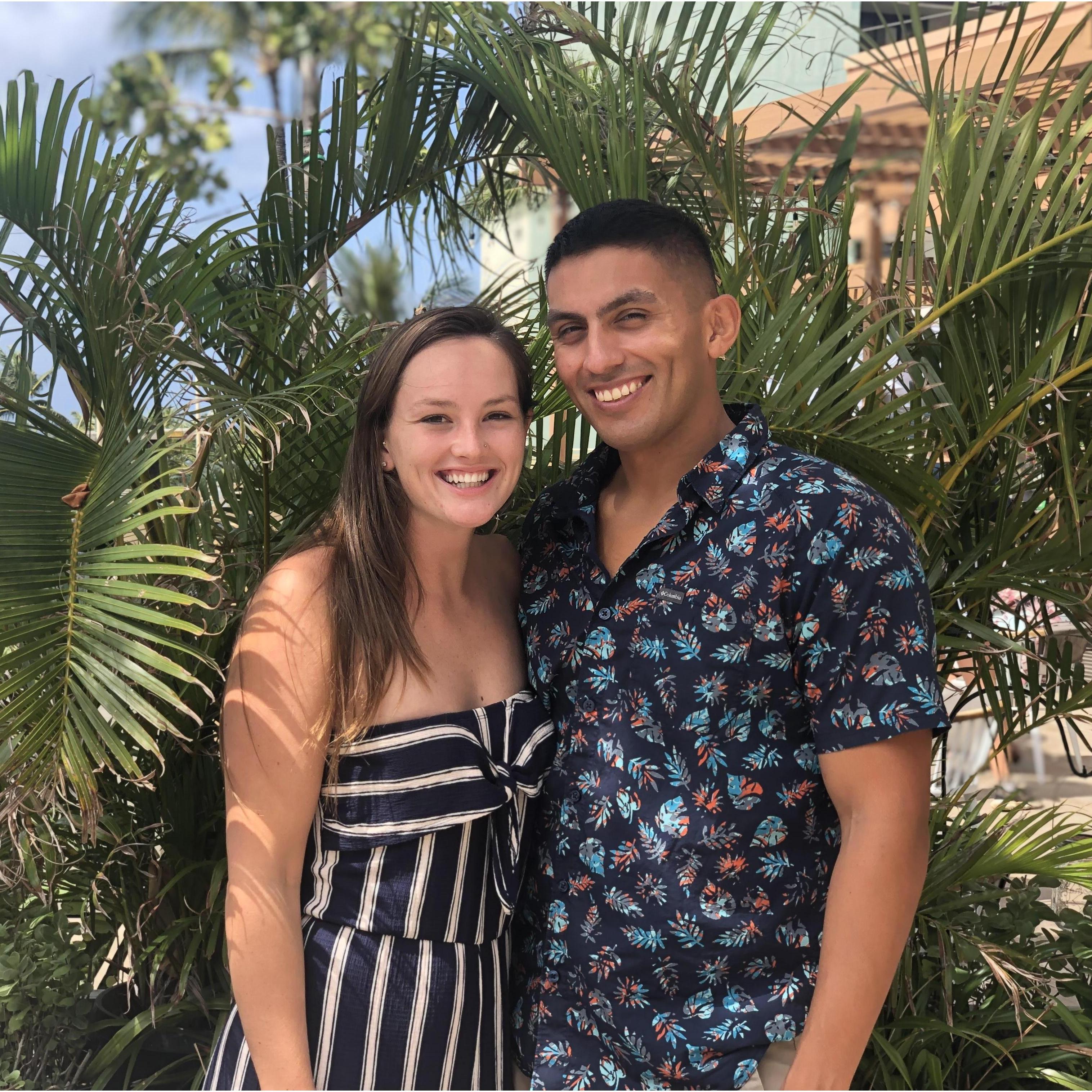 One of us loves a good brunch photo op more than the other ;)