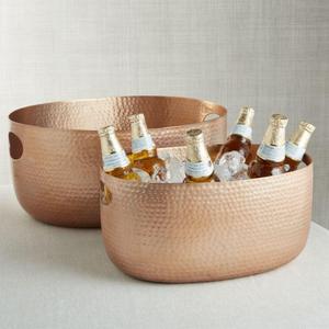 Bash Copper Beverage Tub