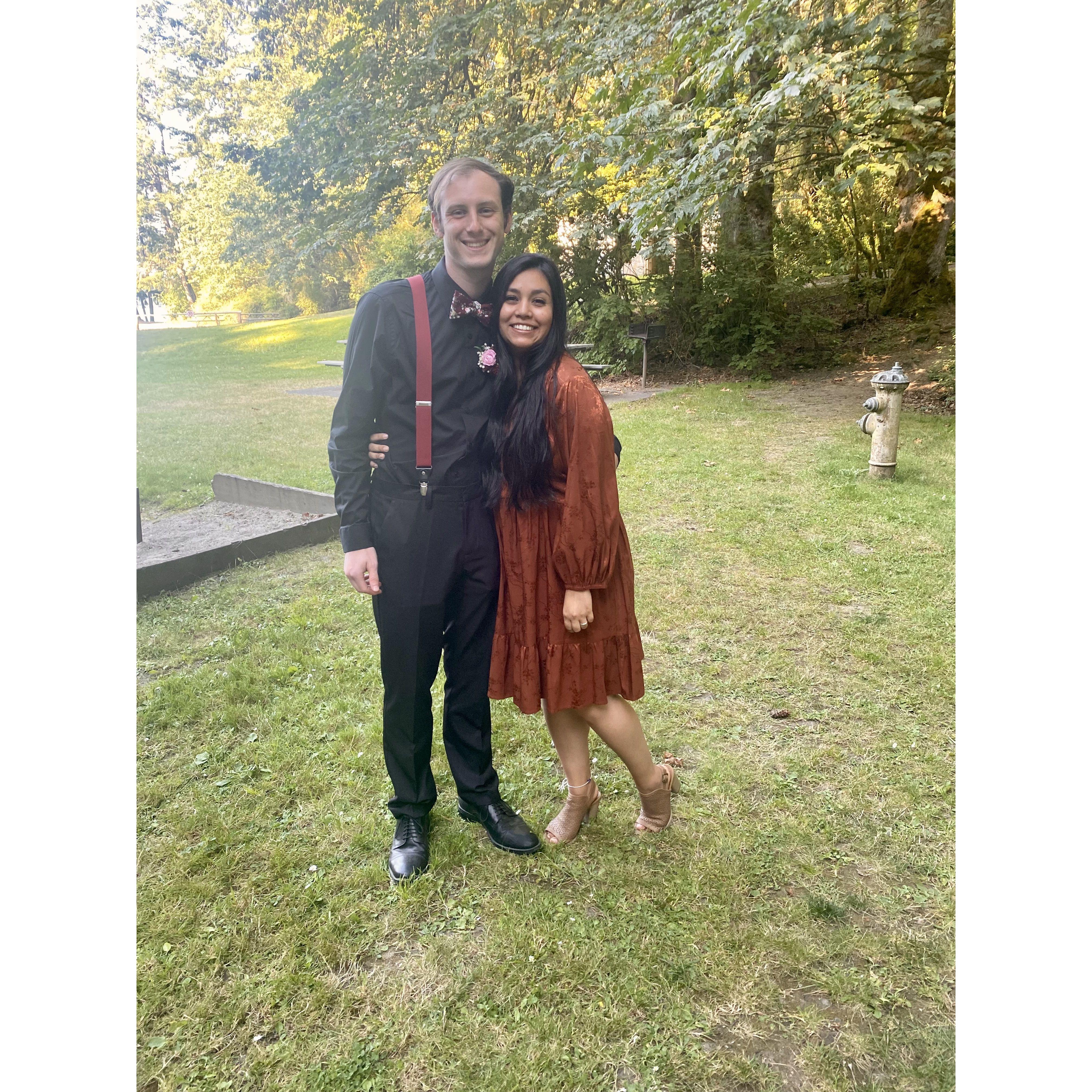 This is the day we celebrated one of our dear friends getting married!
