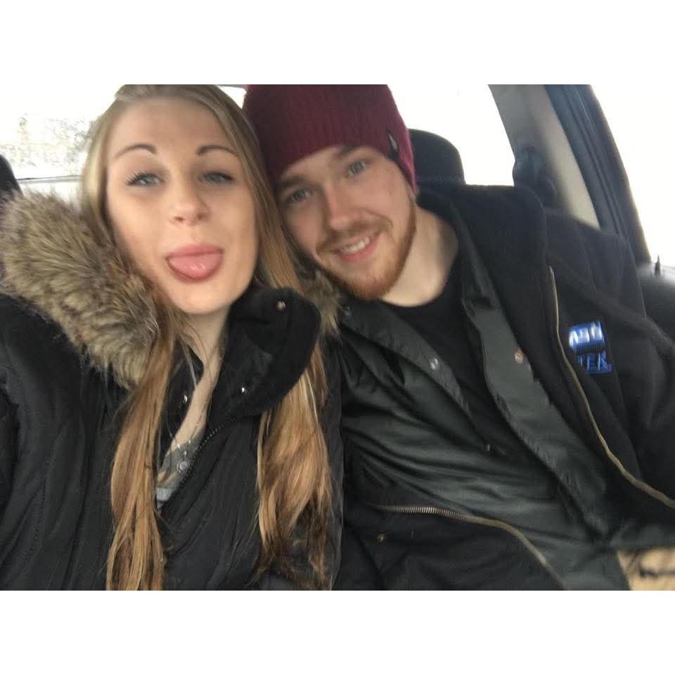 Car ride in December 2016.