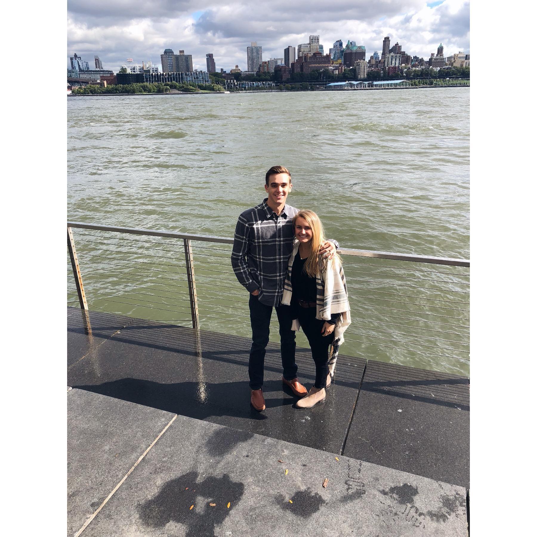 We took a trip to NYC together in October of 2018