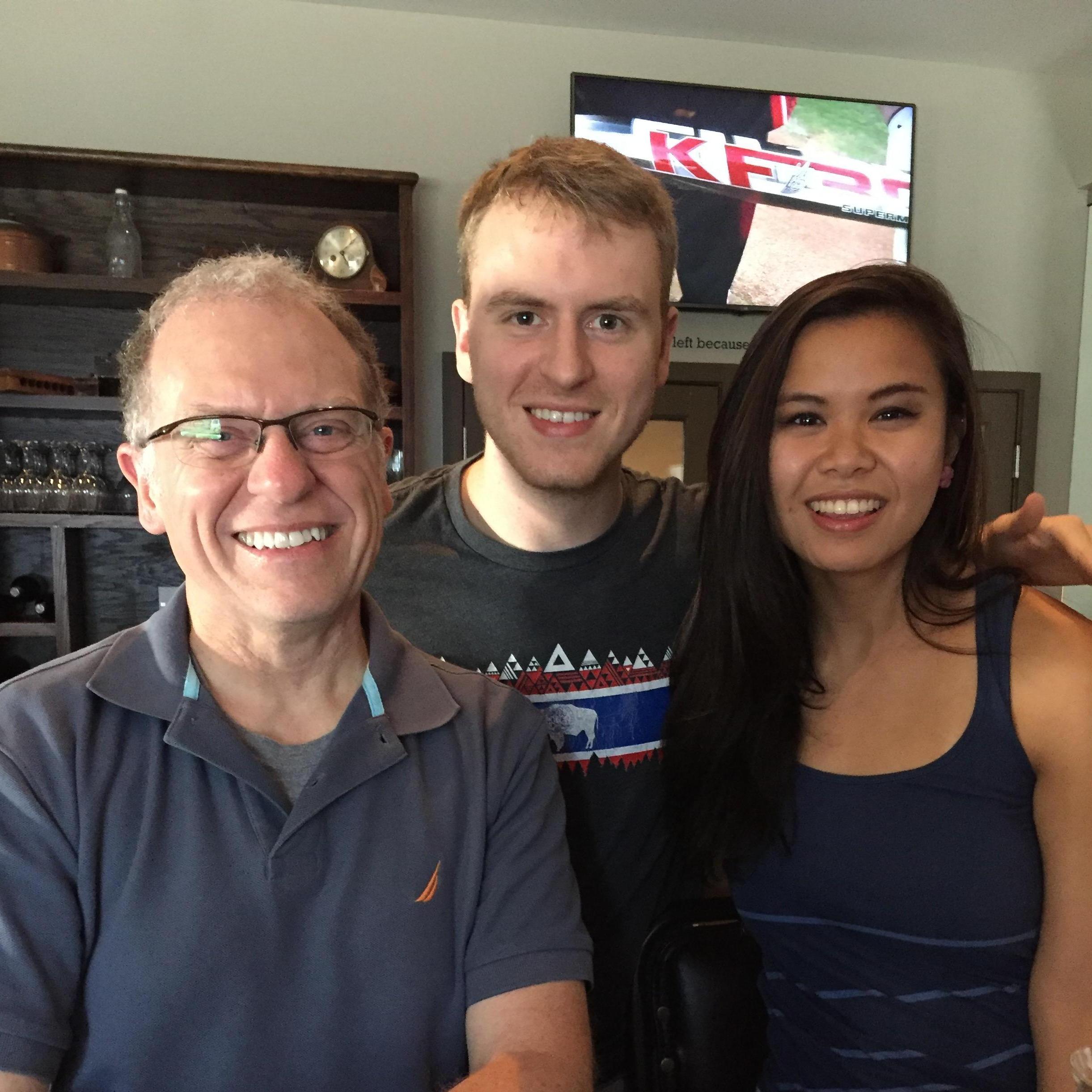 Lucky to have Evan's parents closeby.
Alexandria, VA
July 2017