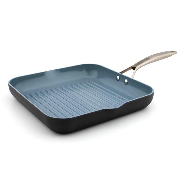 Paris 11-Inch Anodized Aluminum Ceramic Nonstick Grill Pan