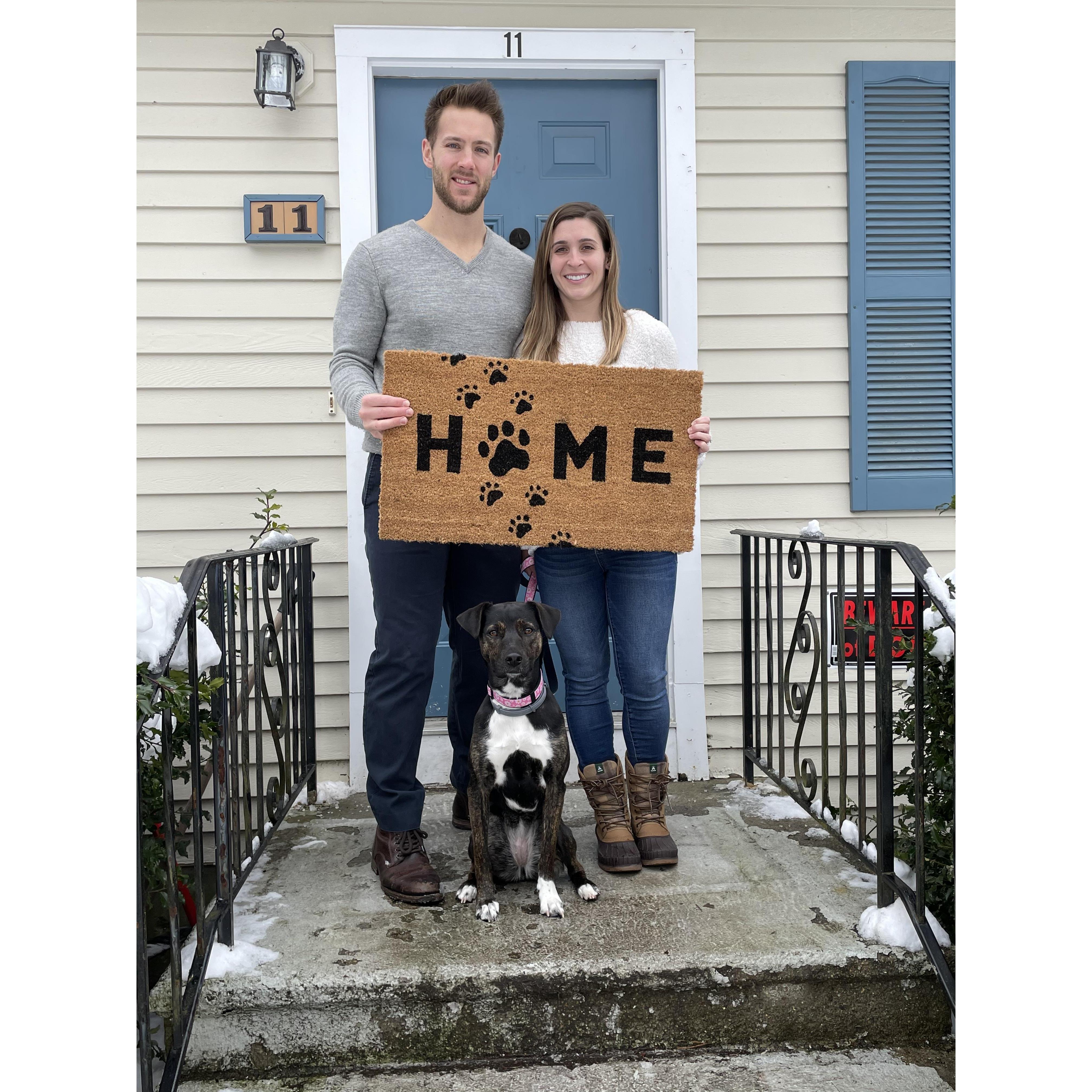 Our first Home together 🤍2/8/21