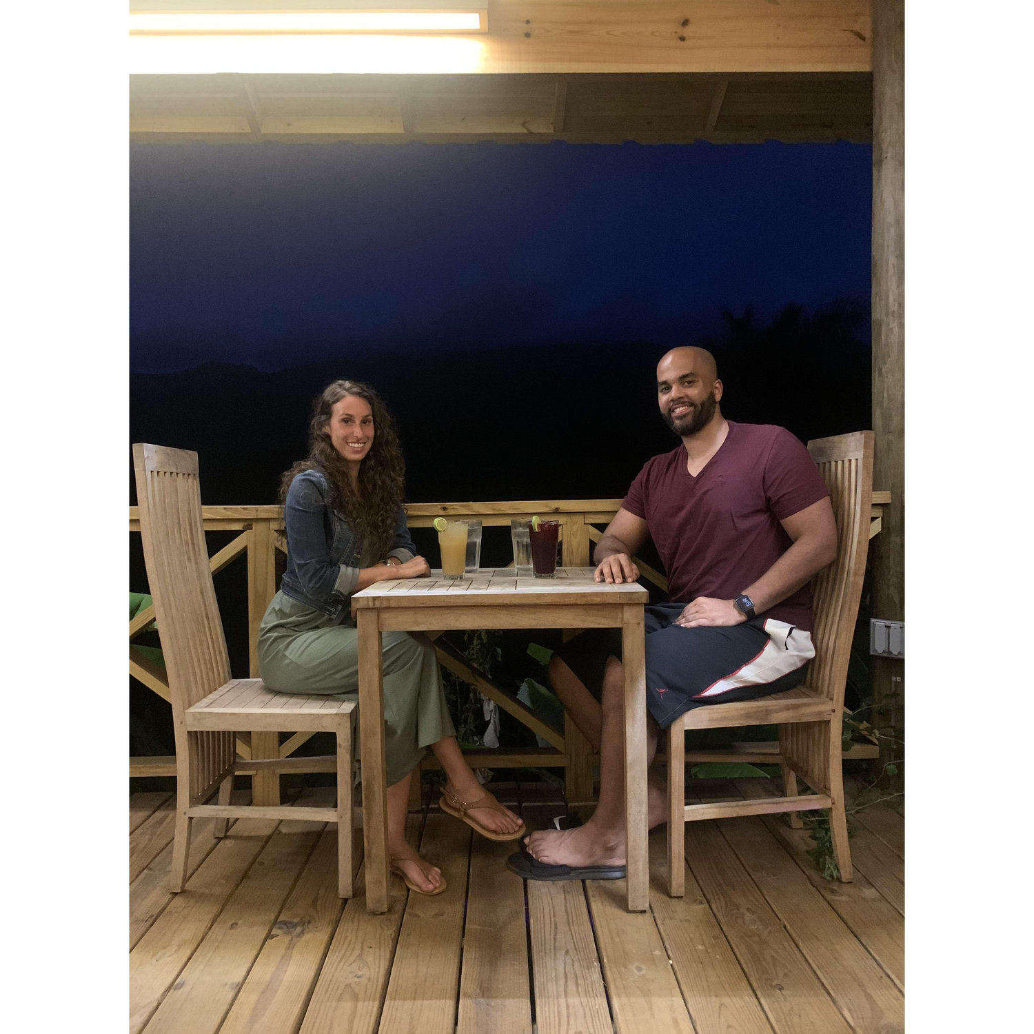 Marlayna's 30th birthday in the El Yunque rain forest