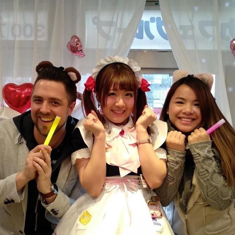 First time at maid cafe in Tokyo~~
mui mui