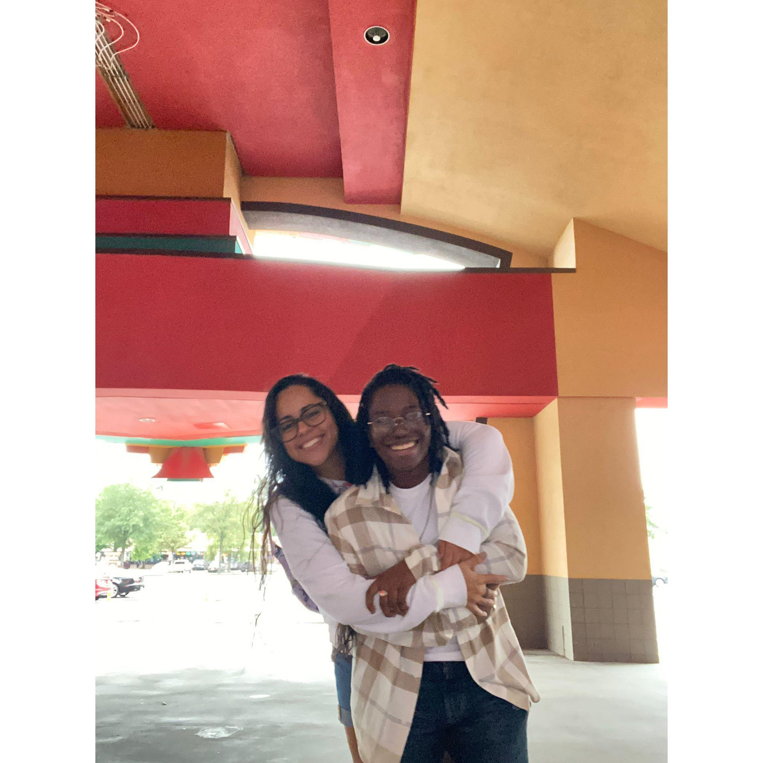 Our first trip to see each other outside of basic! Augusta, GA