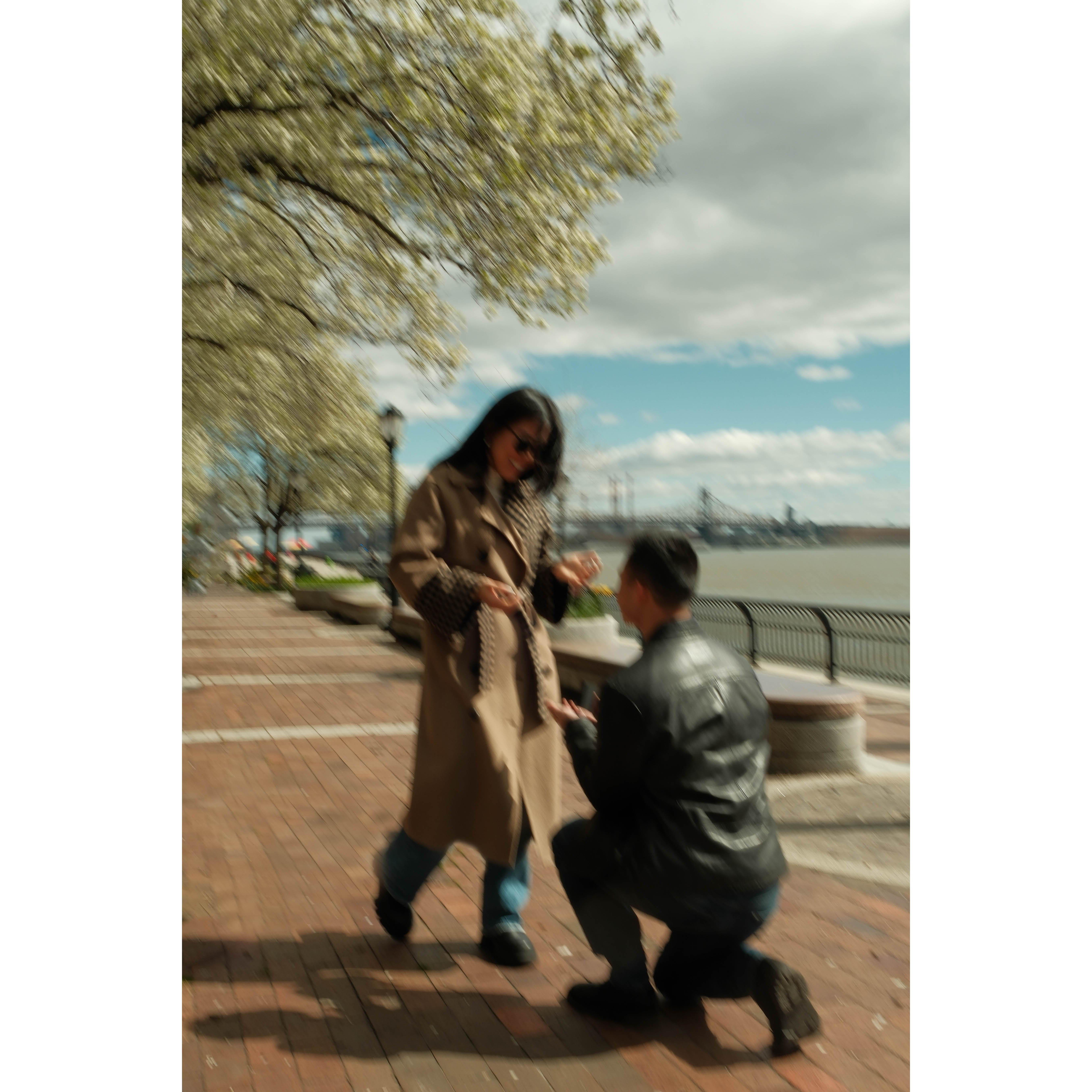 April 7, 2024 - We got engaged!!
