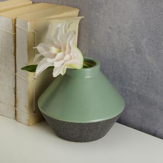 Oasis Ceramic Geometric Vase