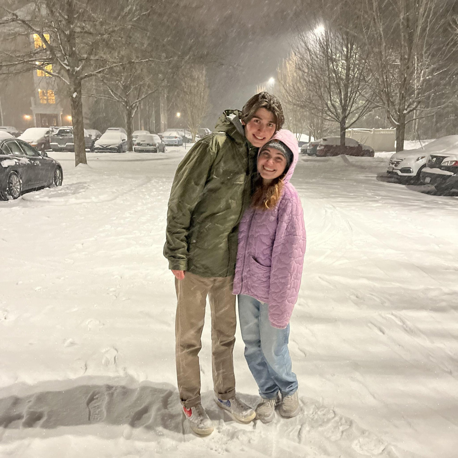 One of our favorite ways to spend time together is by going on walks (rain, shine, or snow!)