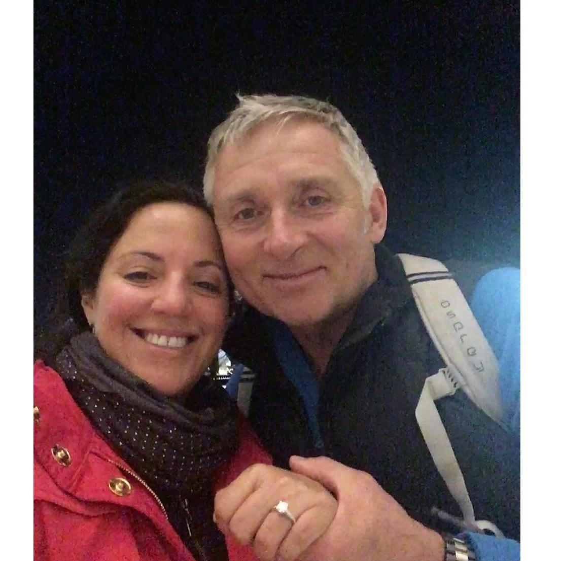 The most romantic proposal ever! October 2017.