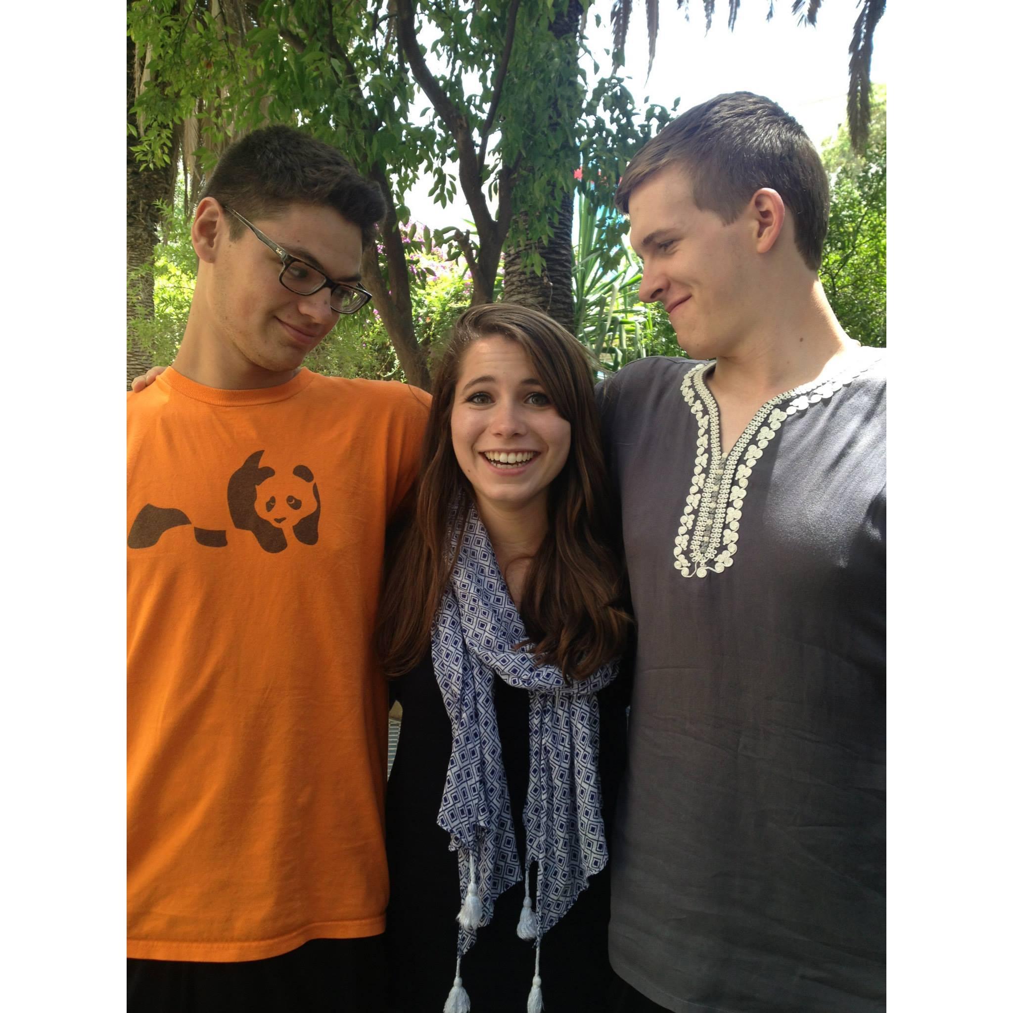2014: where we first met in Morocco.