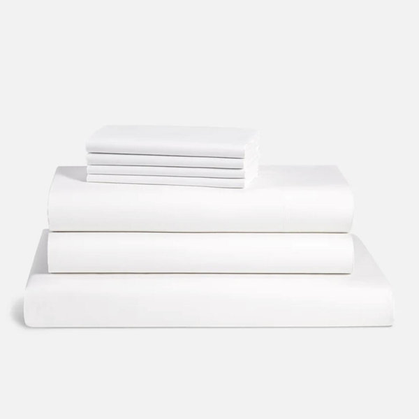 Luxe Sateen Hardcore Sheet Bundle - Queen/ White