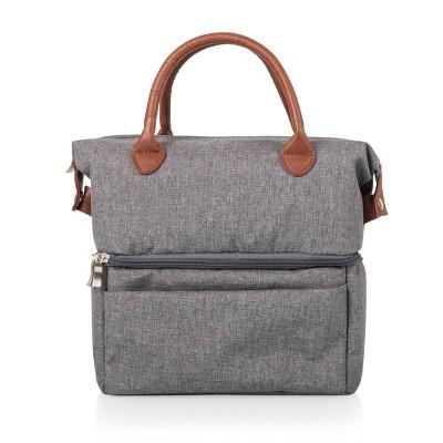 Picnic Time Urban Lunch Tote - Heathered Gray