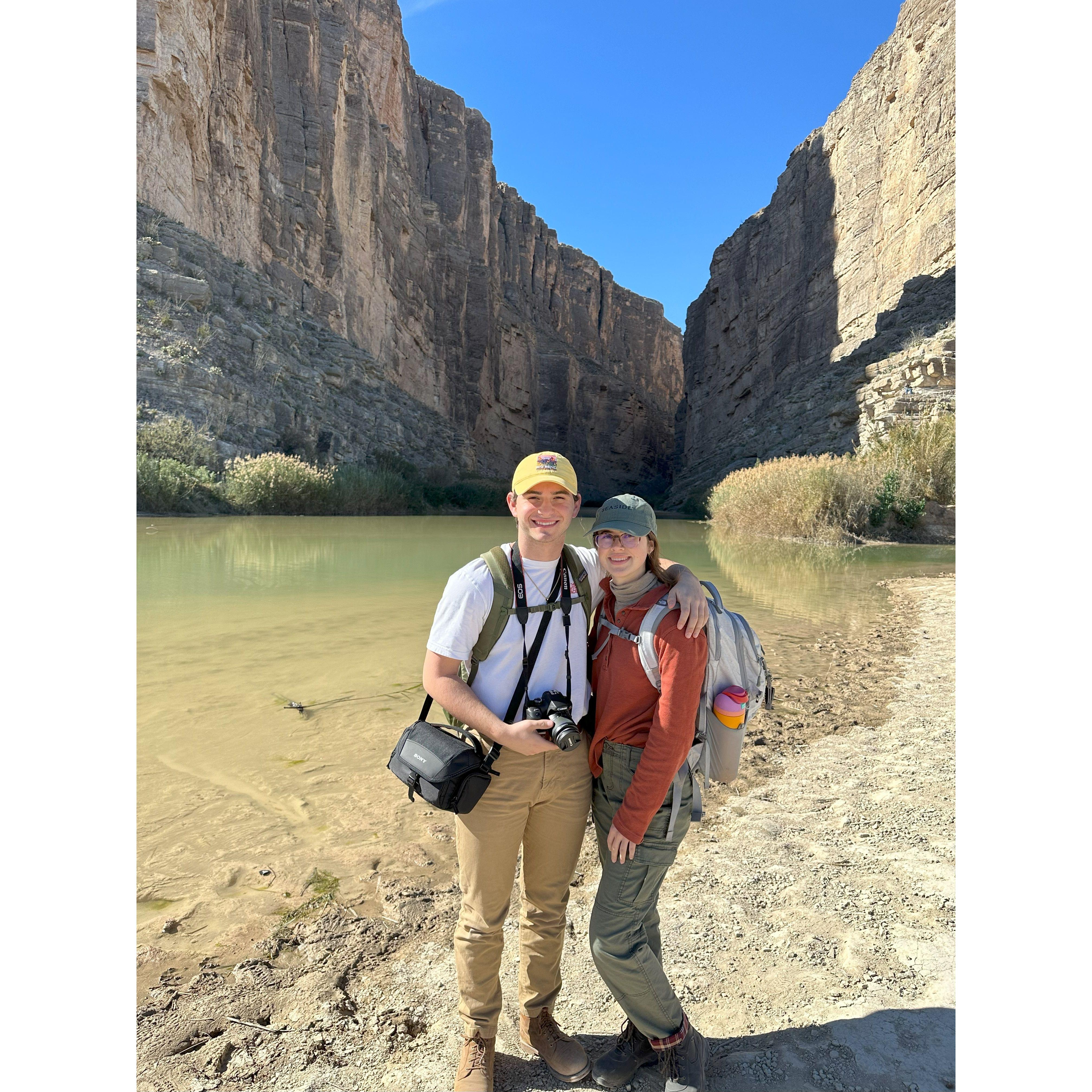 Hiking in Santa Elena Canyon