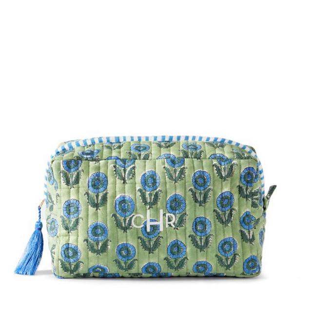 Block Print Travel Pouch