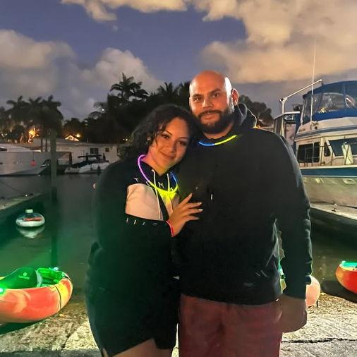 Our 2nd time kayaking.