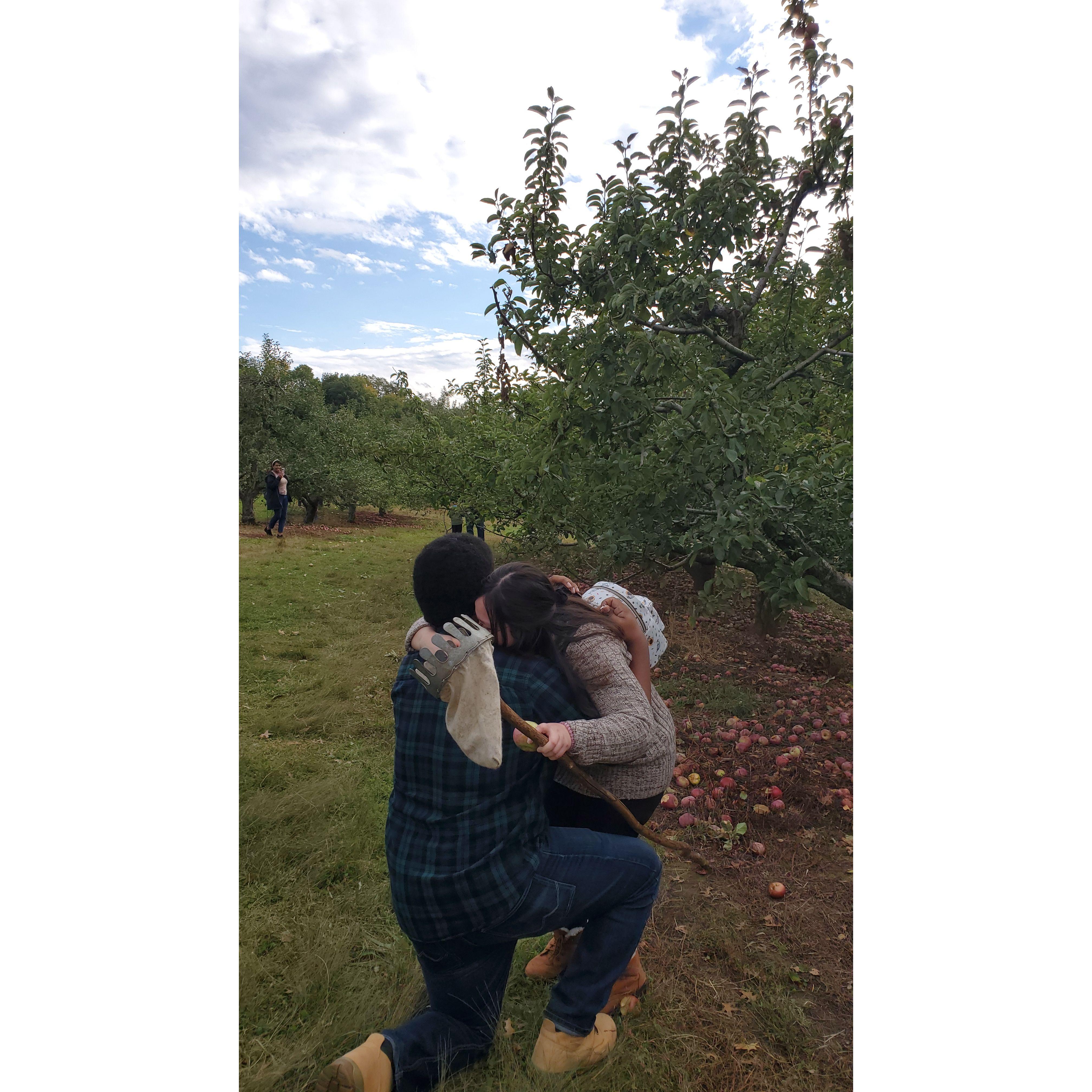 She said YES