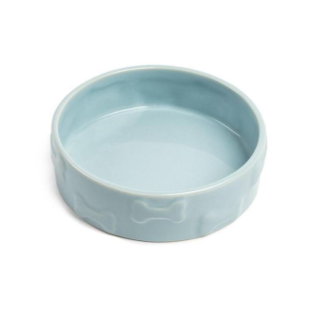 Park Life Designs Dog Bowl 8 Cup - L - Manor Blue - 8.5"