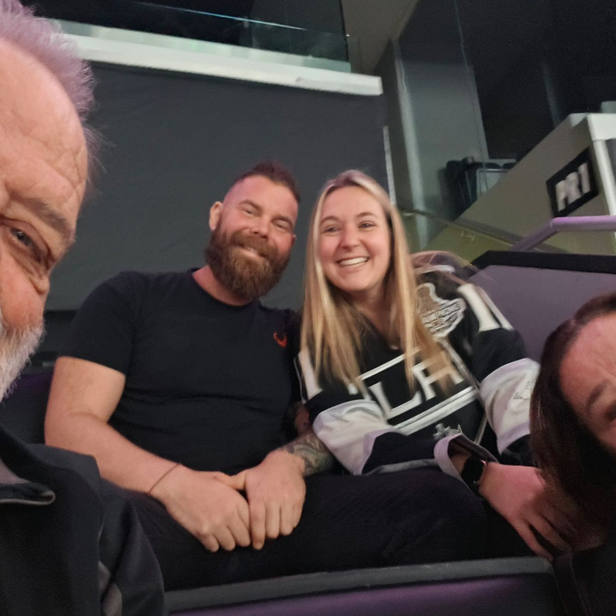He can SOMETIMES come to Kings games...