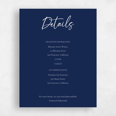 Rich Navy, Blue Wedding Enclosure - Santorini
