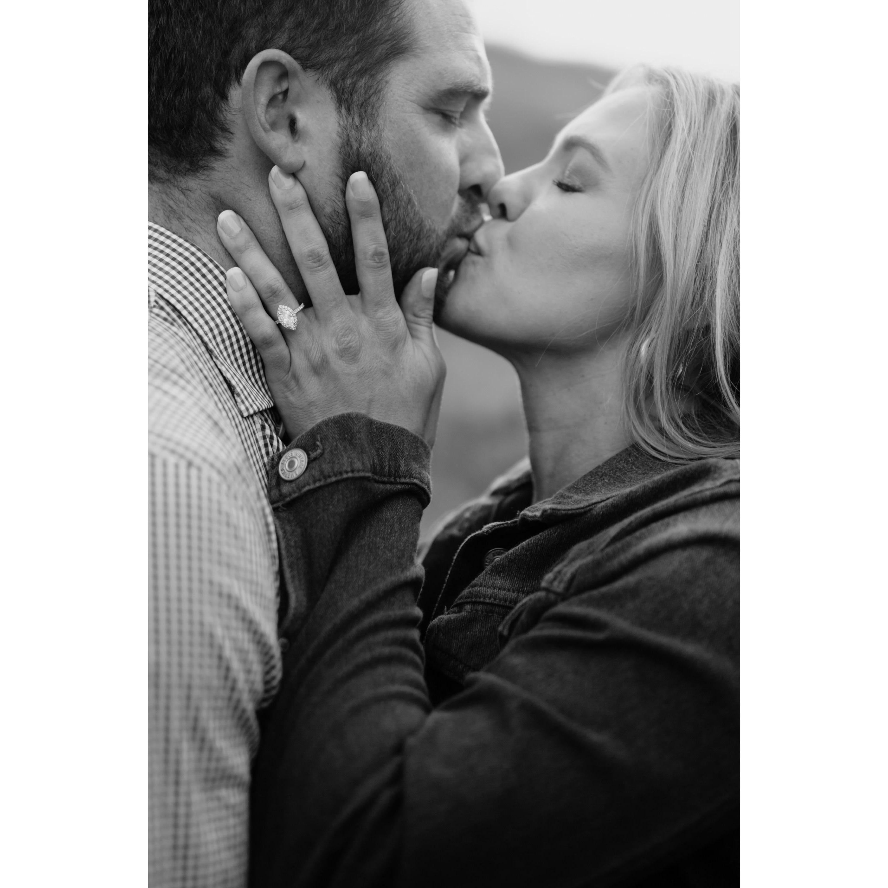 Engagement pictures courtesy of Katie Baechler, owner of Sweet Like Pie Photography.